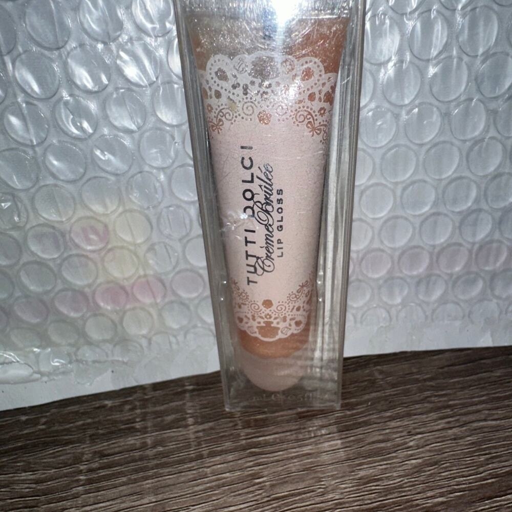 Bath and body works‎ tutti dolci creme brulee lip gloss rare